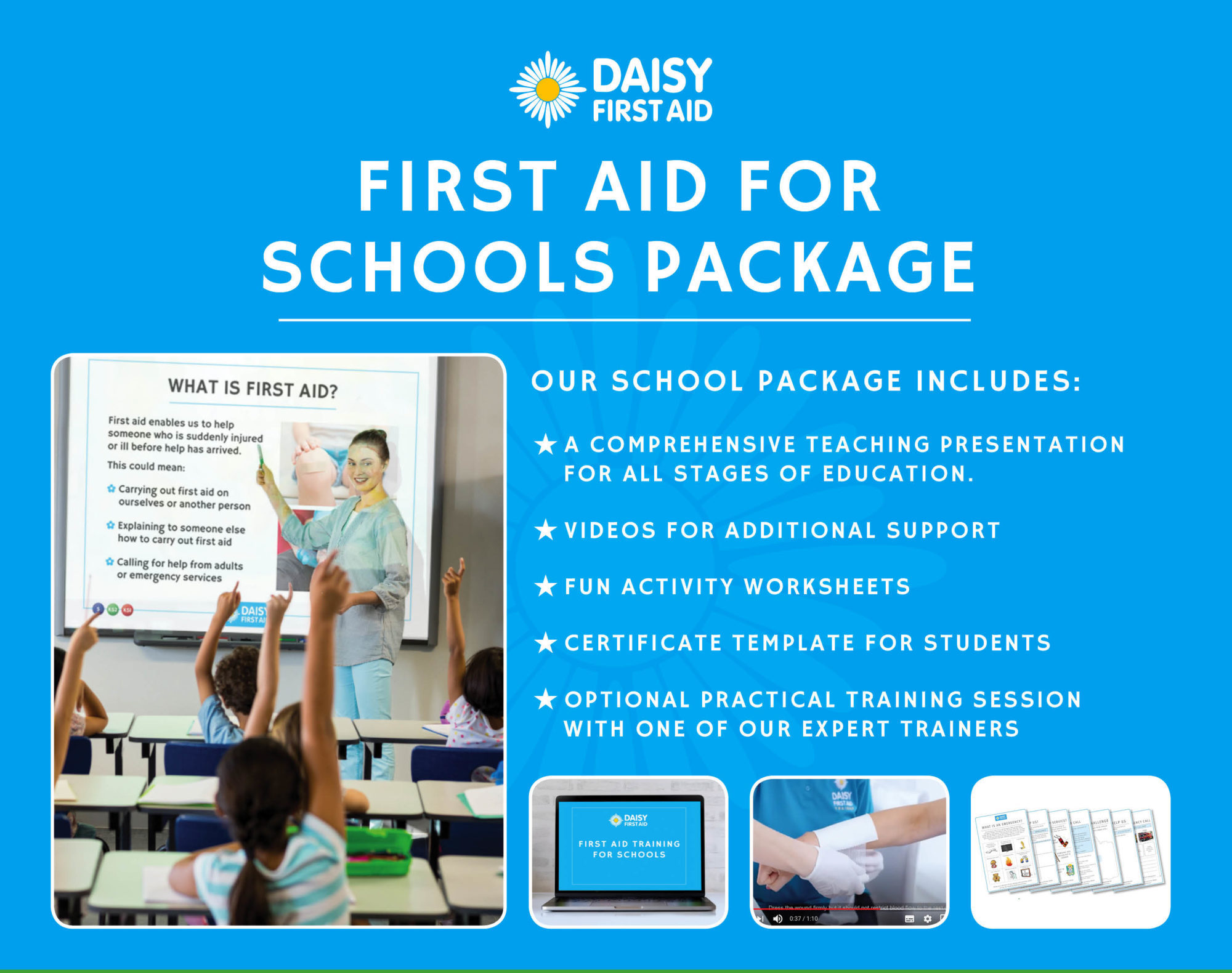 Fantastic First Aid Training For School Students Curriculum Compliant 2021